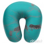 Travel Pillow Tree Memory Foam U Neck Pillow for Lightweight Support in Airplane Car Train Bus - B07V72WDHV